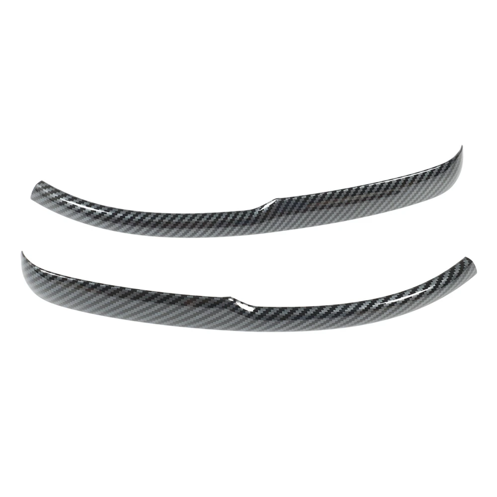 2PCS Side Rearview Mirror Cover Carbon Fiber Color Wing Mirror Cover Moulding Trim for Accord 2023