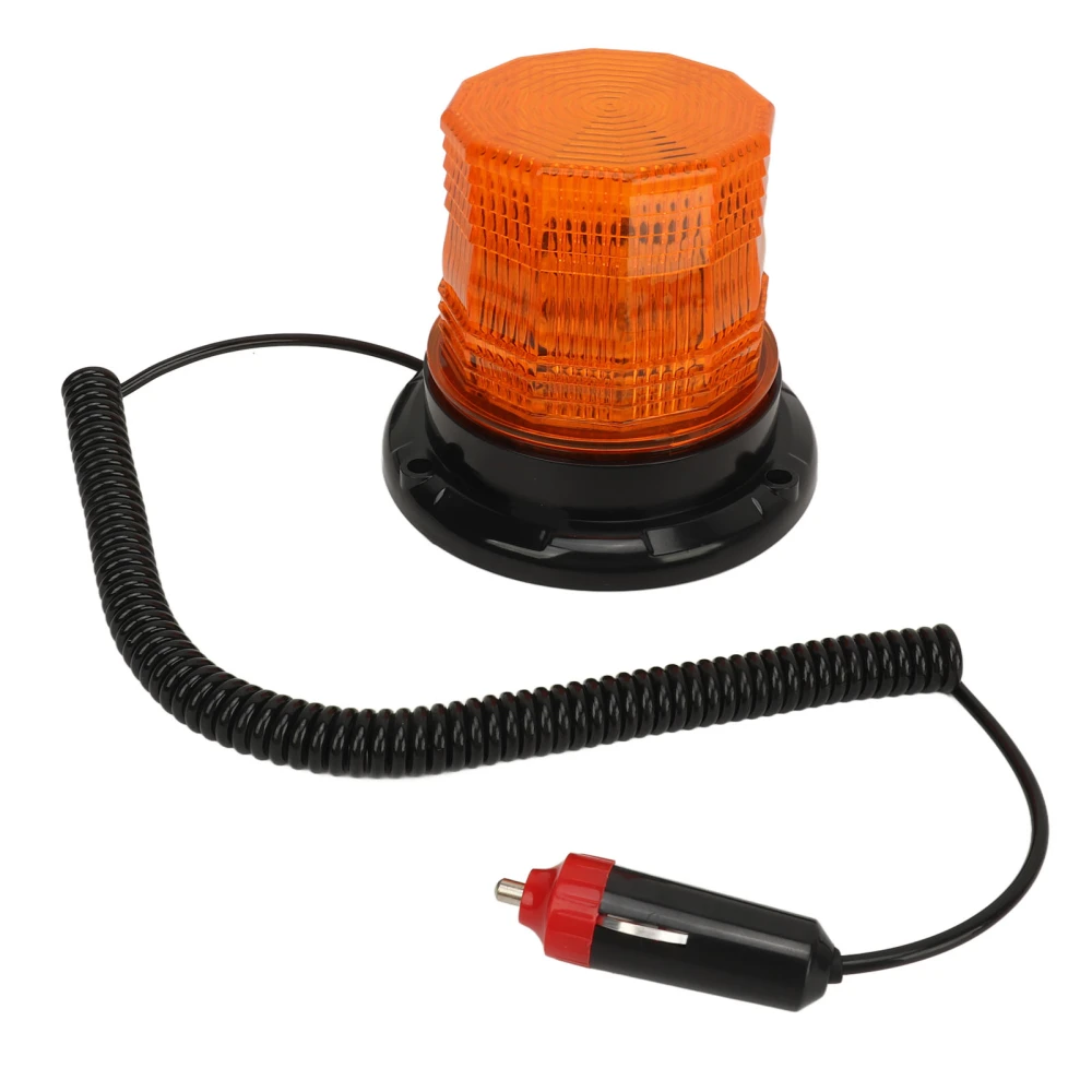 Truck Beacon Lights Warning High Visibility Flashing LED Strobe Light for Tractor Golf Cart UTV Car Bus DC 12‑24V