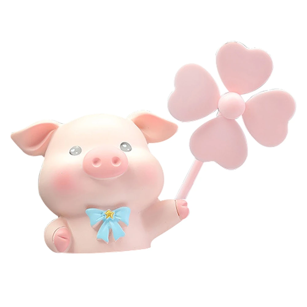 Aromatherapy Clip Decoration Accessories for Air Conditioning Outlet Cute Cartoon In Car Ornament Pig Shape