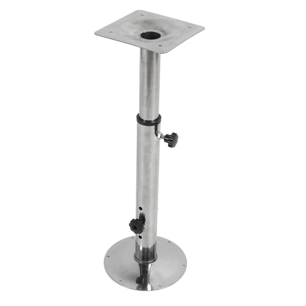 Yacht Table Pedestal Stand 316 Stainless Steel Adjustable Removable Pedestal Stand Base for Boat Marine RV Camper