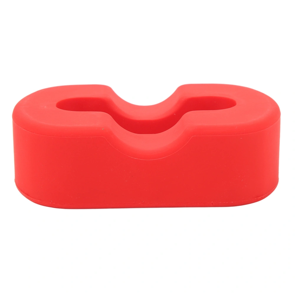 Winch Hook Rubber Block High Toughness Prevent Rattling Red Hook Isolator for 9500 Lbs and Up Winches