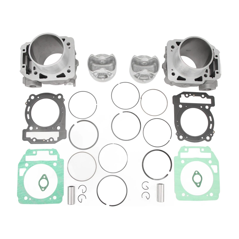 91mm Cylinder Piston Gasket Top End Kit 420929650 Replacement for Bombardier Outlander 400 650 800 Max 400 Max 650 Max 800