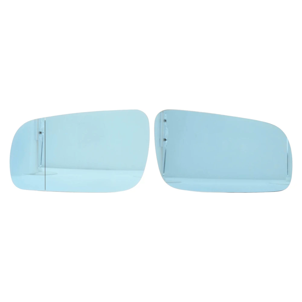 1 Pair Blue Heated Rearview Mirror Glass 1K0857522 Rapid Heating Replacement for SEAT ALHAMBRA 2004+