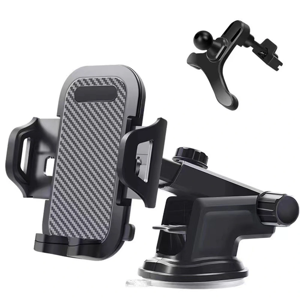 Car Phone Holder 360 Degree Rotation Powerful Suction Cup Air Vent Phone Mount Dashboard Stand for Vehicle