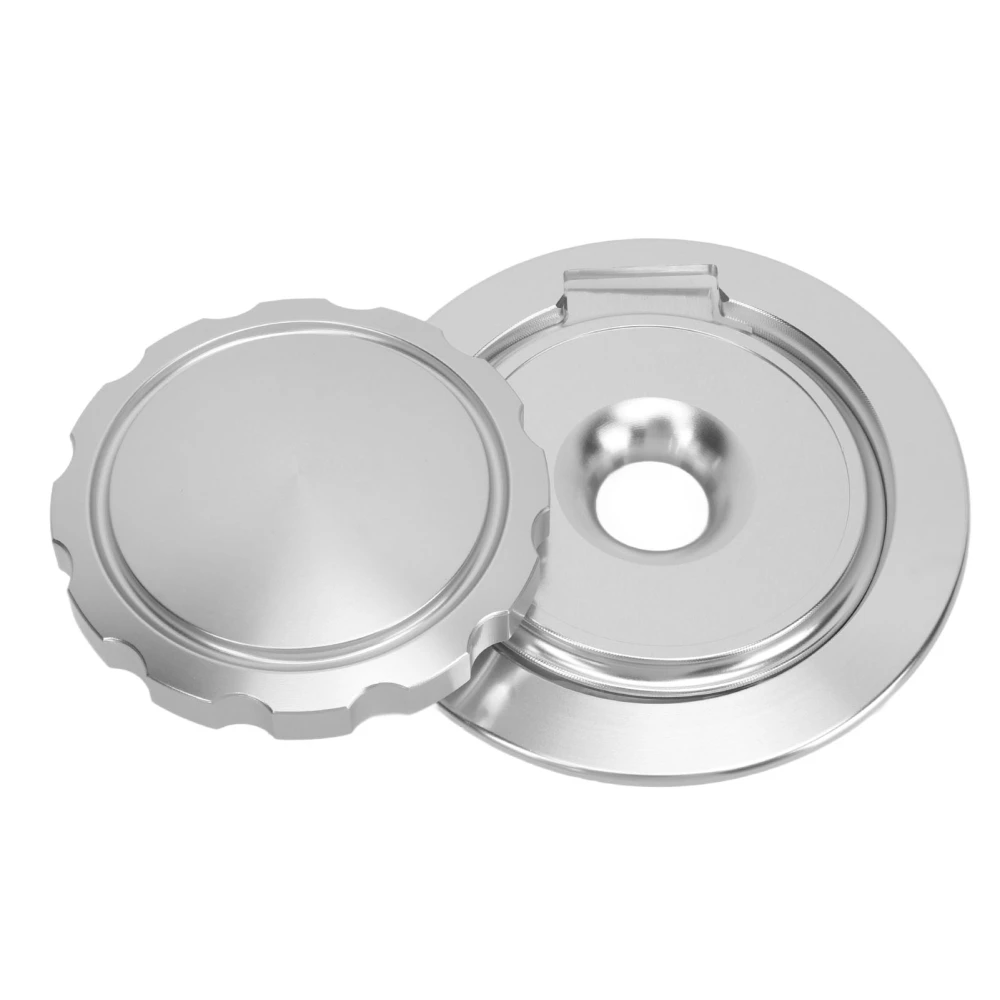 Motorcycle Fuel Tank Cap Rotate to Open Quick Disassembly Aluminum Petrol Fuel Tank Cover Cap for R NINE T Electroplated