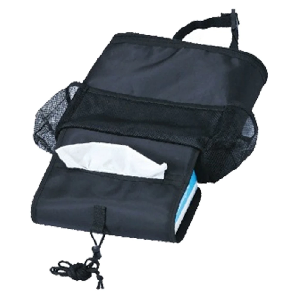 Insulated Car Seat Back Organizer Multifunction Multipockets Car Drinks Holder Cooler Bag for Travel
