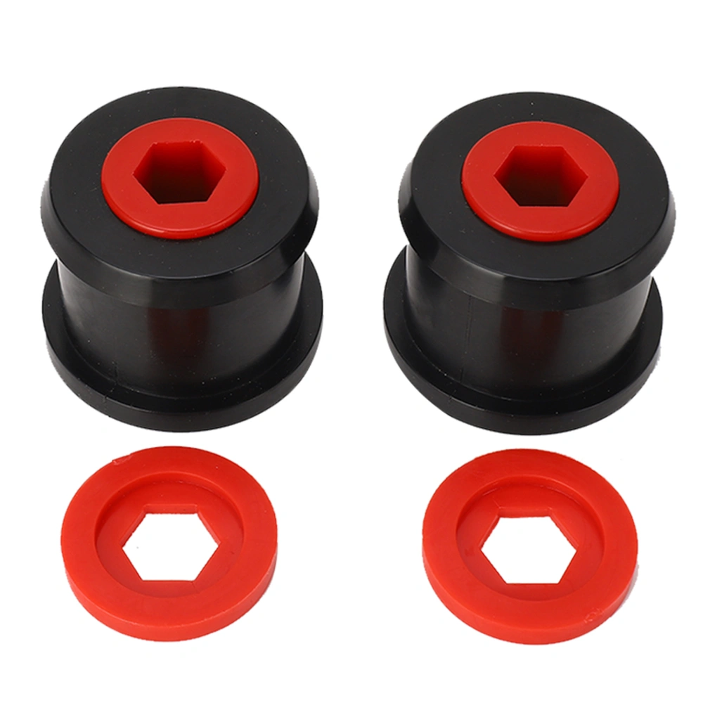 Front Wishbone Rear Bushes Poly Front Lower Control Arm Bushing Kit Replacement for Cooper S R53 2000 to 2008