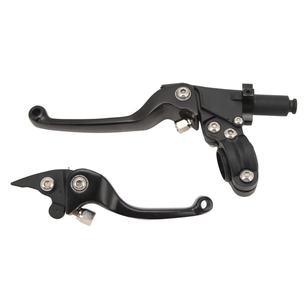 2 Pcs 7/8in Motorcycle Brake Clutch Levers Left Right Handle Brake Lever for CRF50 KLX SSR TTR 110 125 150 200 250cc