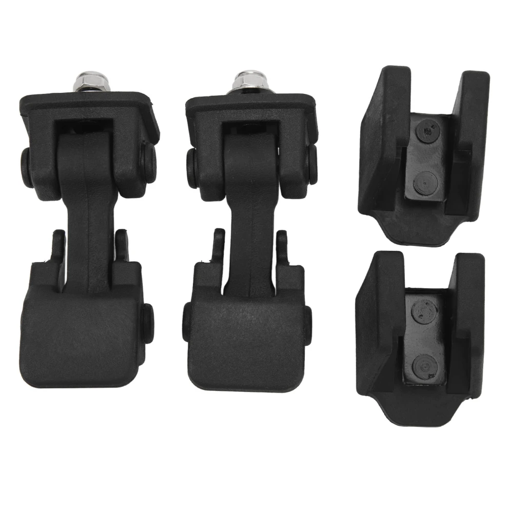 2Pcs Hood Latches High Safety Protective Hood Latch Locking Catches Kit for Wrangler TJ 1997 to 2006