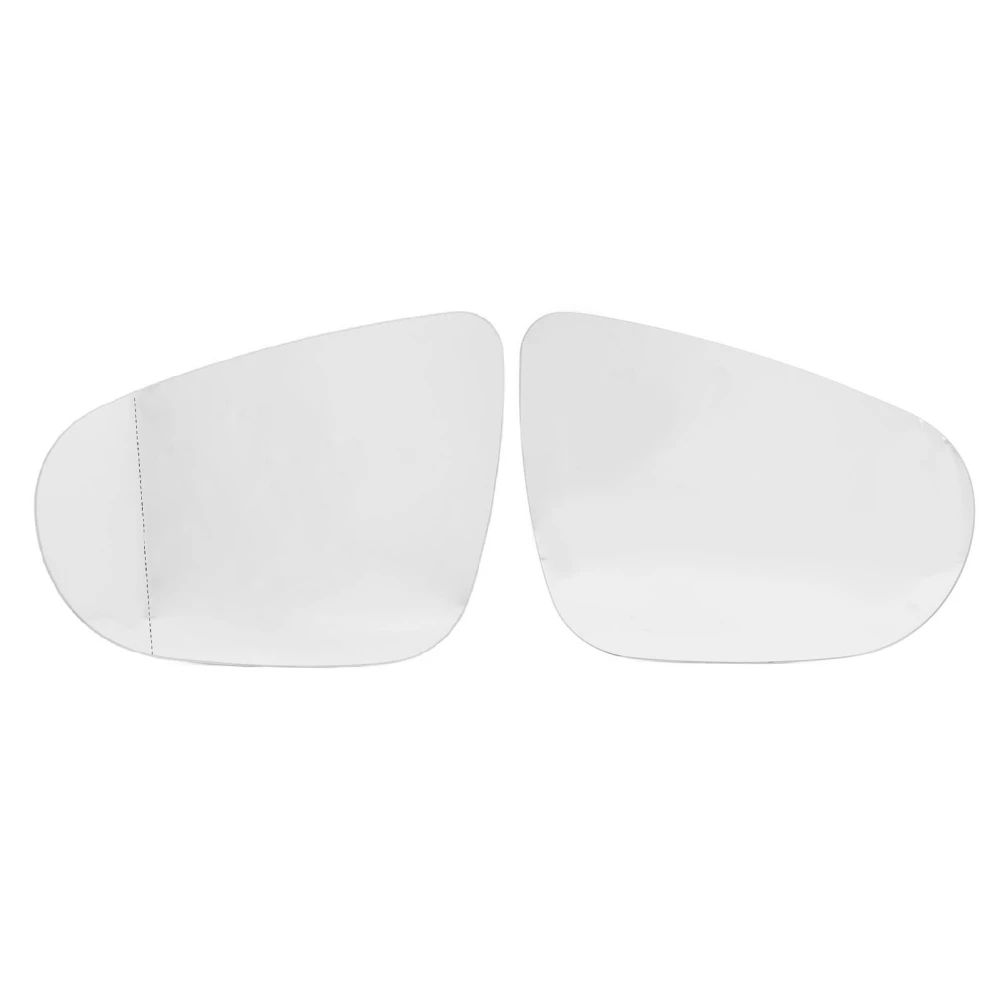Heated Door Mirror Glass 5K0857521 Side Rearview Wing Mirror Glass for Mk6 2009 to 2013
