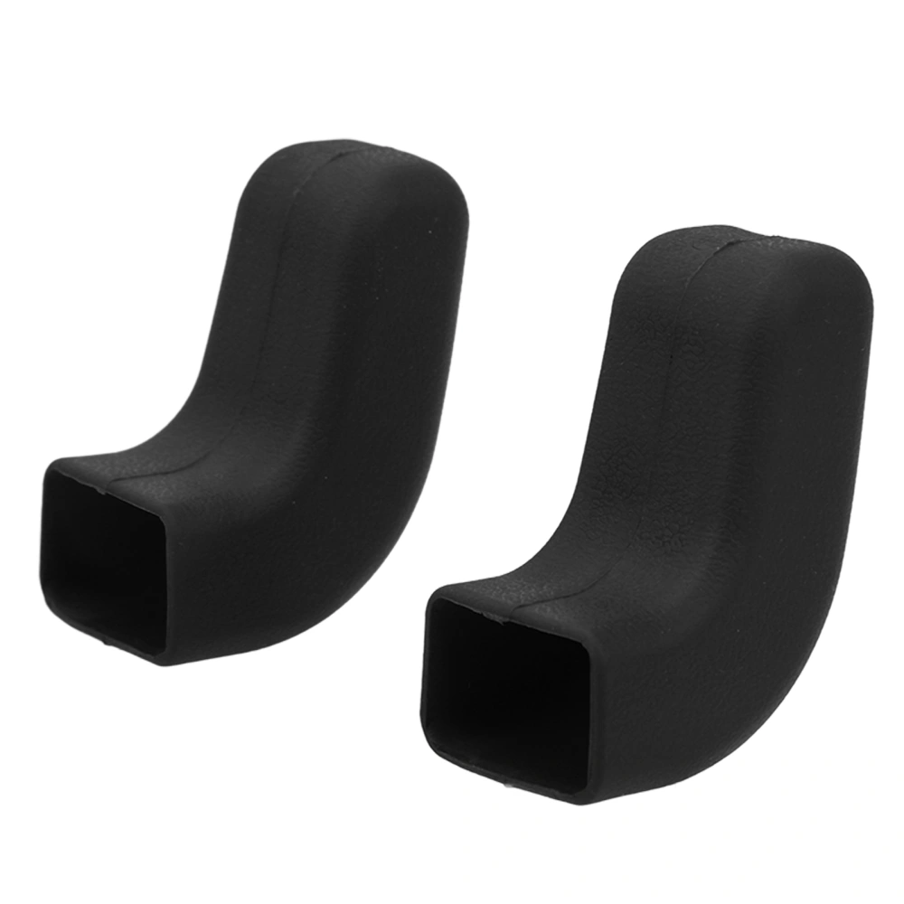 1 Pair Bumper Tow Hook Cover Cushion Tow Hook Protector Replacement for Wrangler JK JL Gladiator TJ 2007‑2023 Black