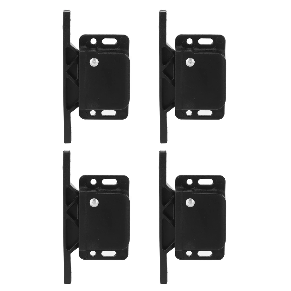 4PCS RV Drawer Latches and Catches Pull Force Cabinet Doors Push to Close Baby Safety Latch for Camper Bedroom Office