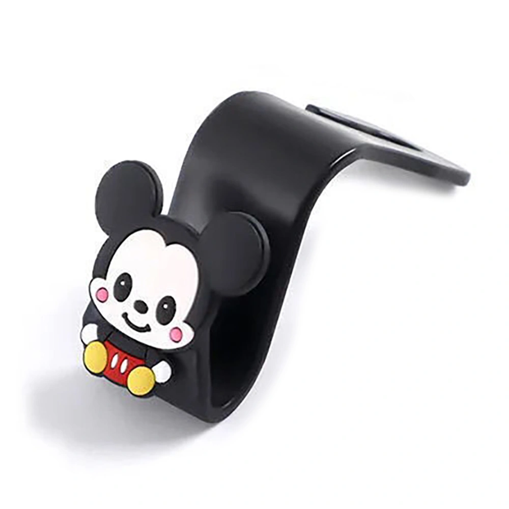 Car Headrest Hook Hanger Cute Design Easy to Install Space Saving Car Seat Backpack Hook for Vehicles Type 2