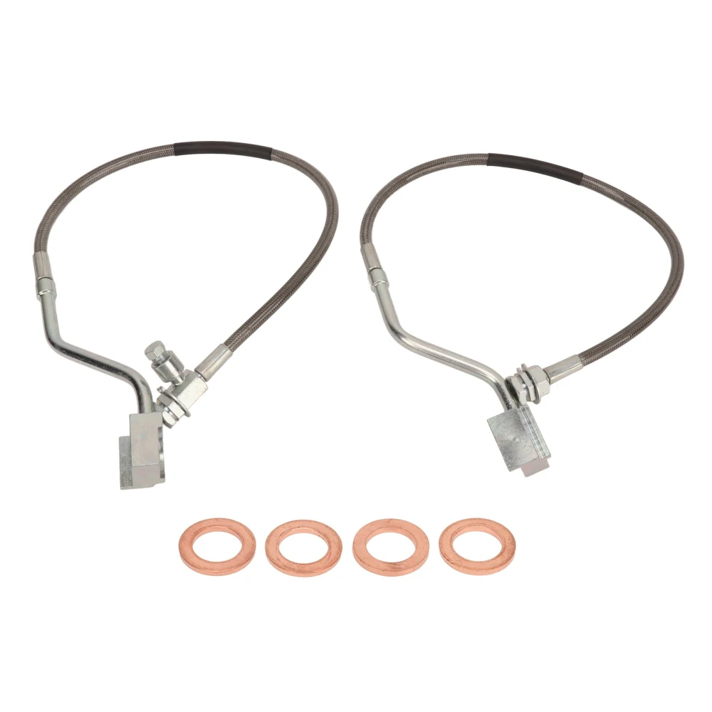 Front Brake Lines 89310S Rugged Leakproof Reliable High Hardness Extended Brake Lines for Bronco 4WD