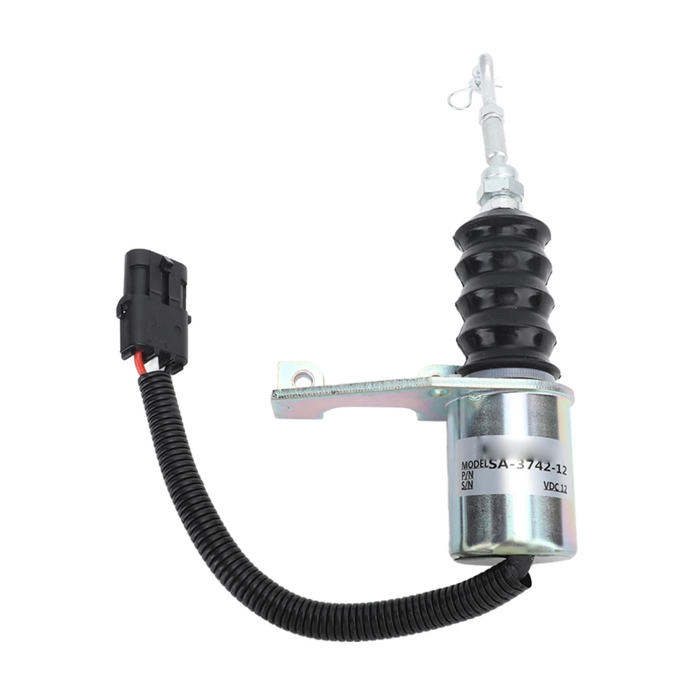 Fuel Shutoff Solenoid DC12V Aluminium Alloy OEM Standard High Durability SA 3742 12 for Deutz
