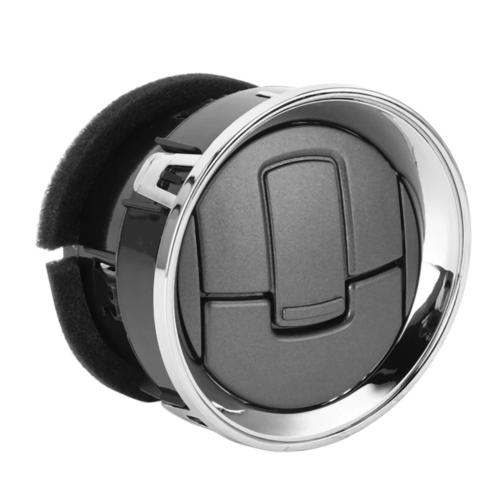 AC Heater Air Outlet Louver Vent CL3Z 19893 EA Chrome Plated Dashboard Dash Vent Replacement for Ford 2009 to 2014 Grey