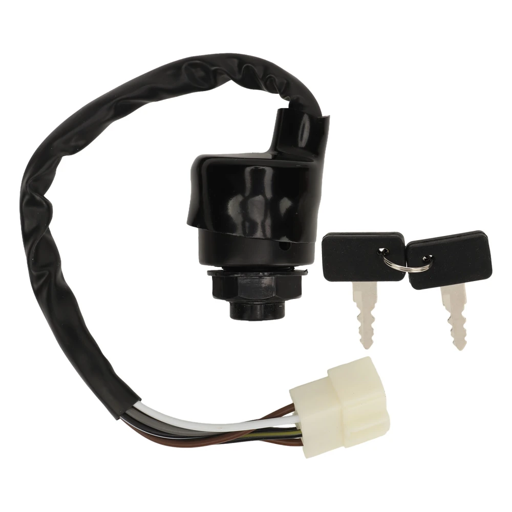 Ignition Key Switch 27005‑0011 Solid Construction with 2 Keys for Mule 4000 4010 Trans 600 610