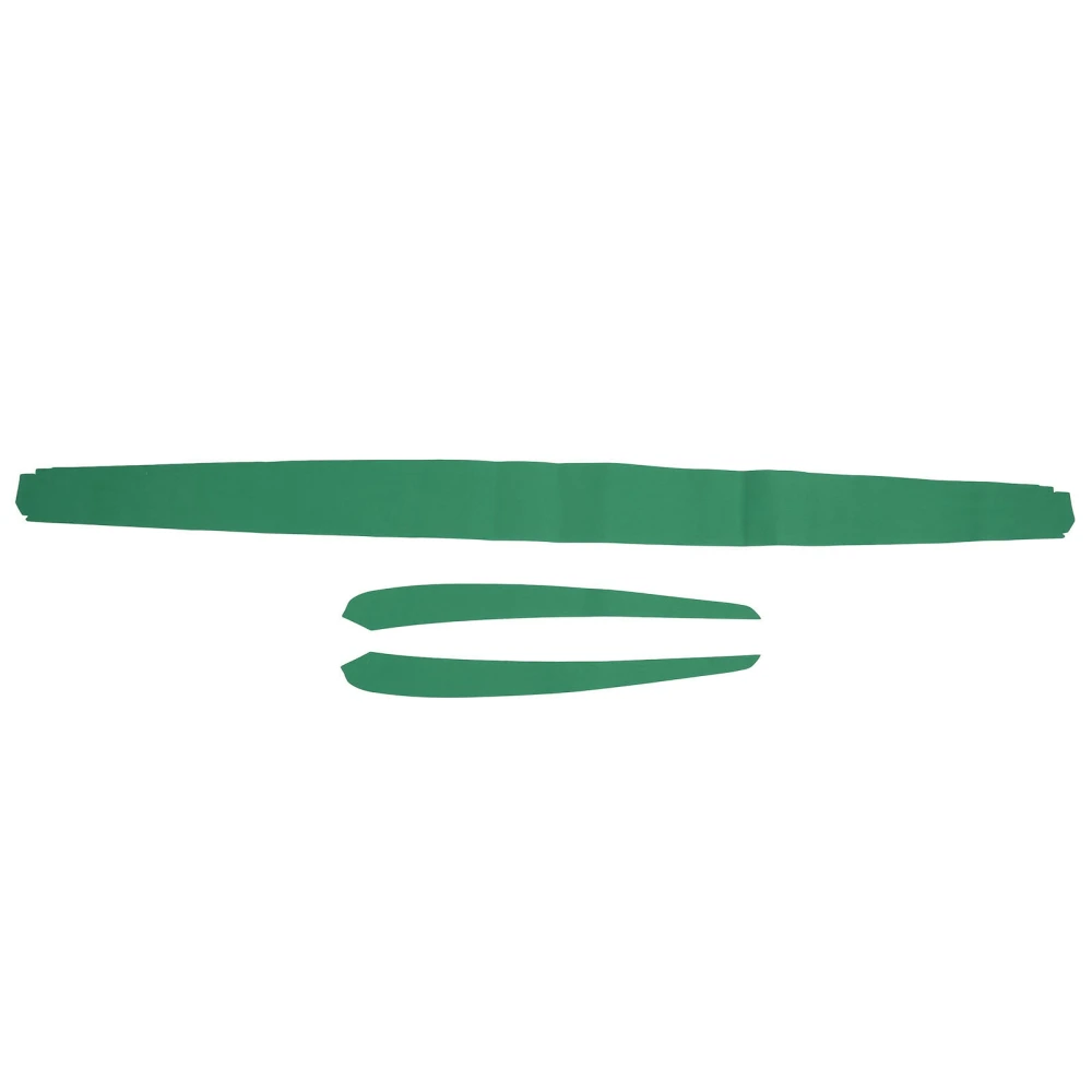 Interior Door Panel Molding Trim Soft Suede Dash Wrap Replacement for Tesla Model 3 Y 2019 to 2023 Green