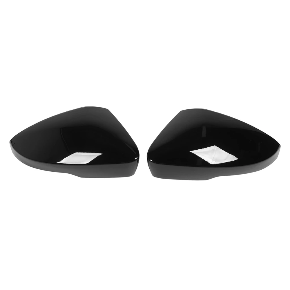 1Pair Side Rearview Mirror Cover Stylish Gloss Black Lightweight Door Mirror Cover Caps for Octavia Mk3 5E