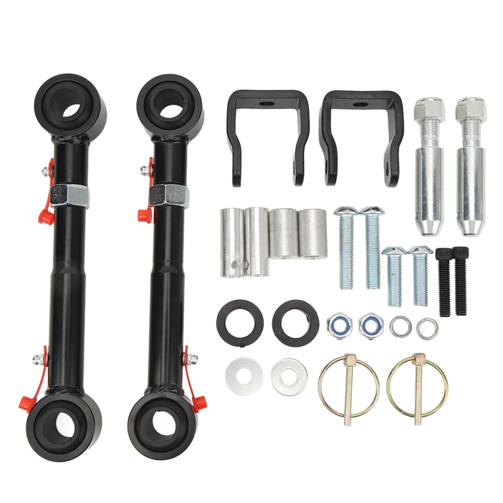 Front Swaybar Quicker Disconnect System Adjustable Swaybar Disconnect for Wrangler TJ JKS with 2.5in to 6in Lifts