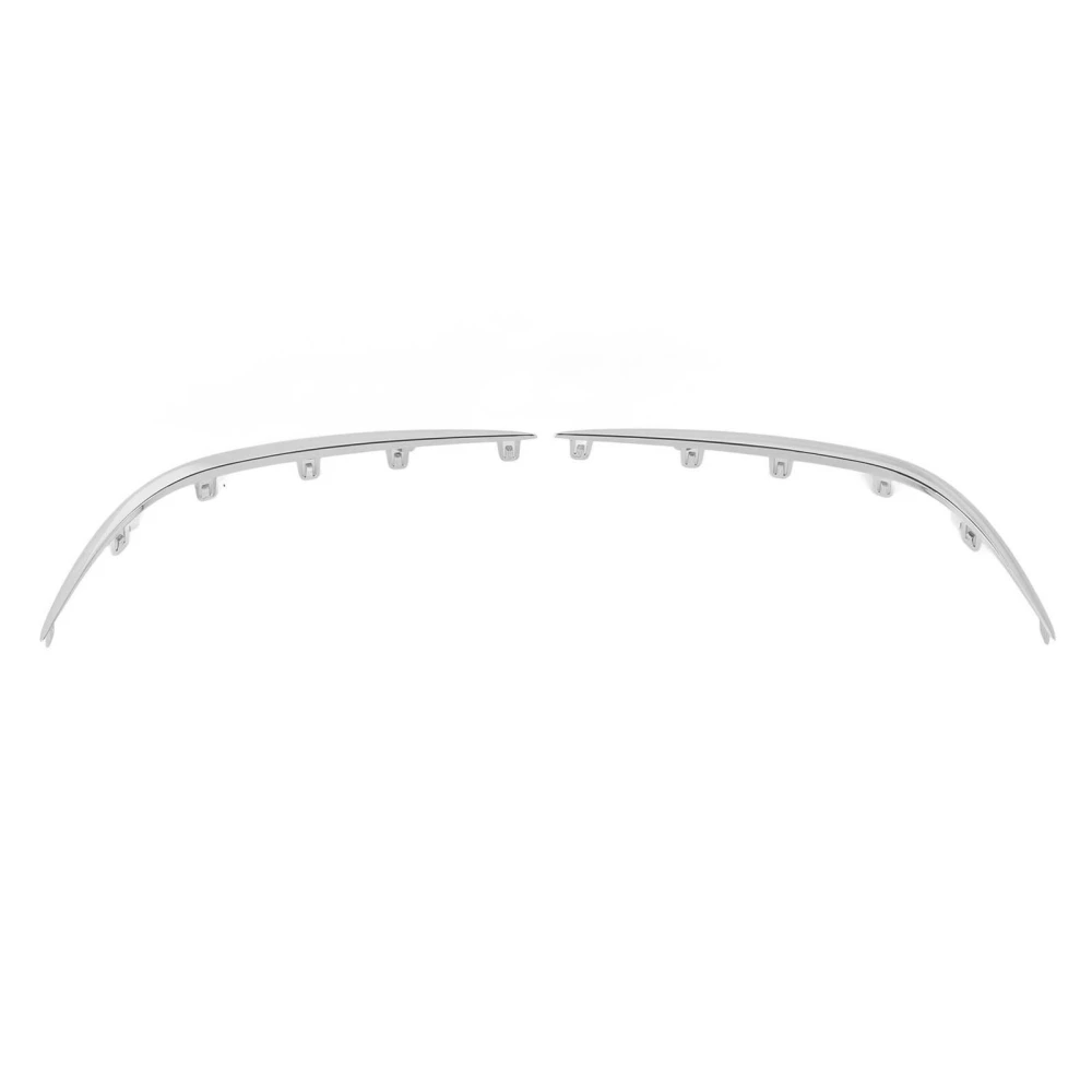 2Pcs Front Bumper Grille Trim 2138850174 Replacement for Benz E‑Class W213 Exclusive Line Pre‑Facelift 2017 to 2020