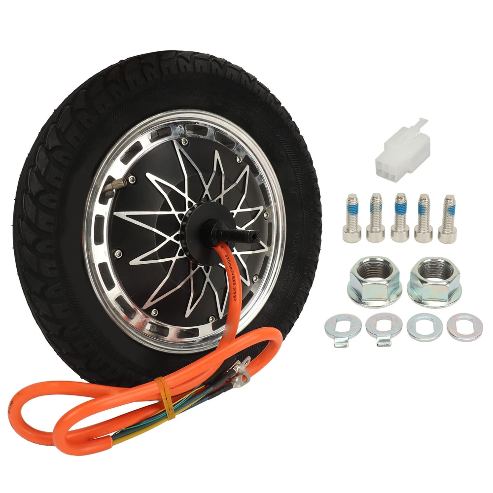 12in Electric Bike Wheel Hub Motor 48V 72V 5000W Disc Brake Brushless Hub Motor for Electric Scooter