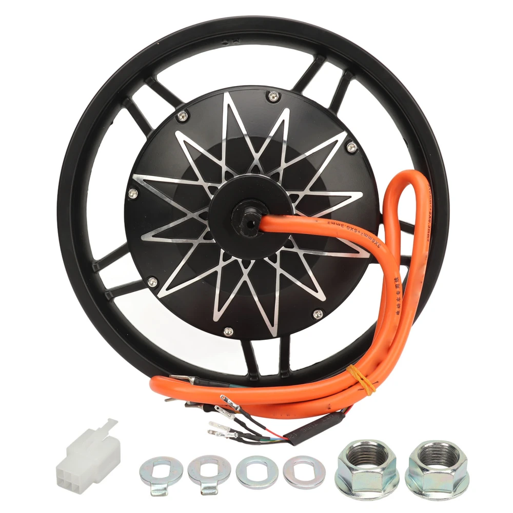 14 Inch Hub Motor 48v/72v 1000/5000w High Power Brushless Disc Brake Hub Motor for Electric Motorcycle Elecric Bike