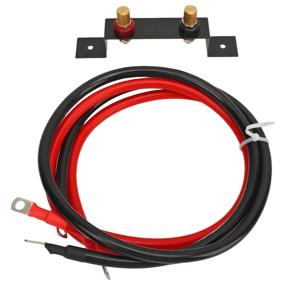 Remote Battery Jump Post Waterproof Battery Terminals Relocation Kit for X3 UTV ATV Car Truck RV Tractor Boat 5awg
