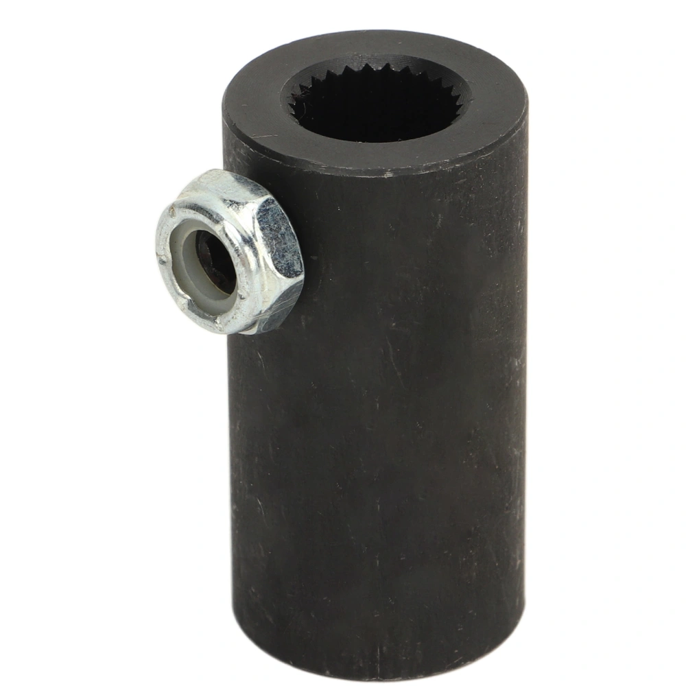 9/16in‑26 Spline to 3/4in Round Smooth Steering Shaft Coupler Non Flex Standard for Vega