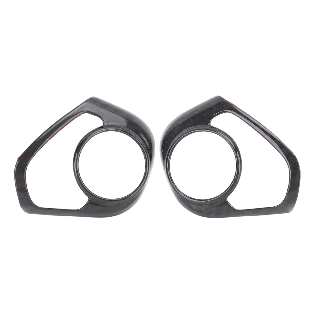 1Pair Steering Wheel Panel Frame Cover Strong Protection Stylish Look Rugged Steering Wheel Button Frame Trim For GR86 Glossy