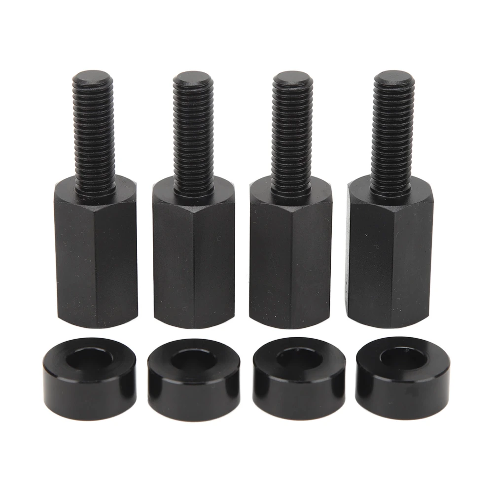 4PCS 1.5 Inch Seat Riser Easy To Install 1.5 to 2.0 Inches Seat Lift Mounts for Maverick X3 All Years Black