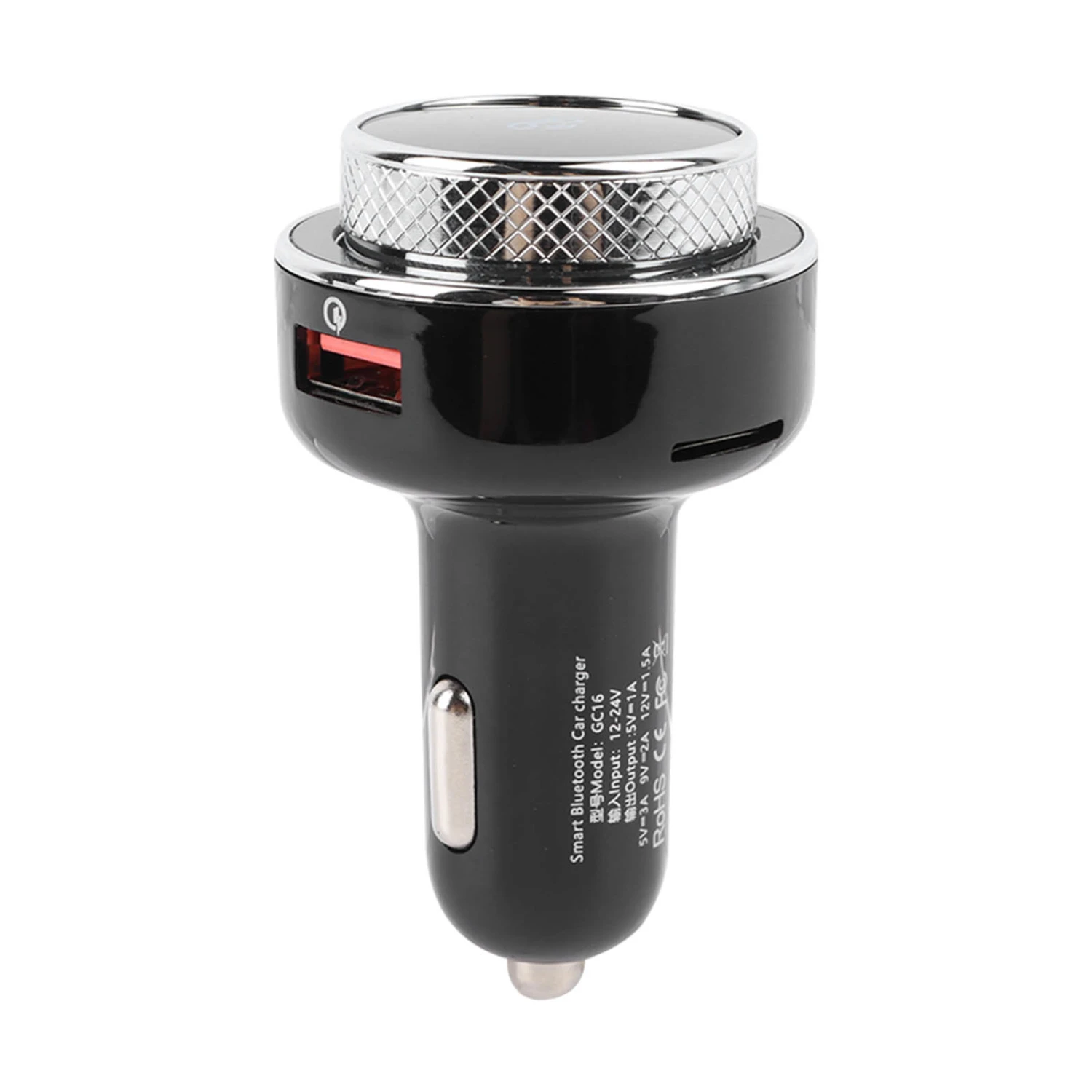 Bluetooth 5.0 Transmitter Wireless Handsfree Call MP3 Audio Music Stereo Adapter for Car