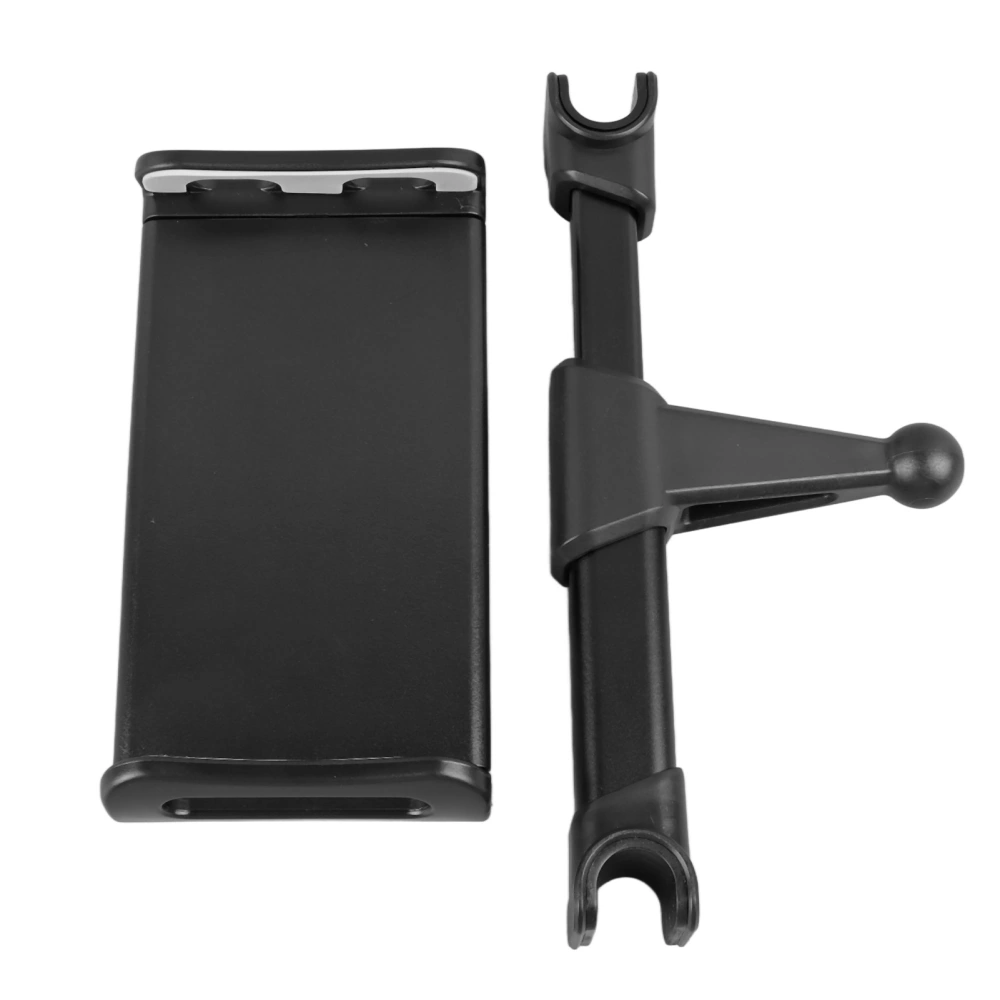 Car Tablet Holder Black Rugged Reliable High Strength Car Headrest Mount Holder Universal for Car