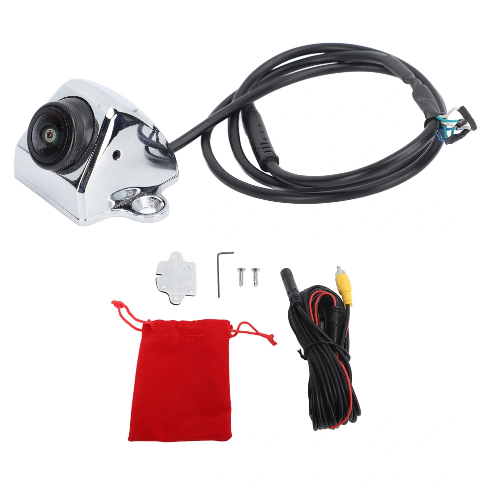 Vehicle Backup Camera Waterproof 150° View Angle HD Universal Vehicle Rear View Camera System for Car Vehicle CAM982AHD C Silver
