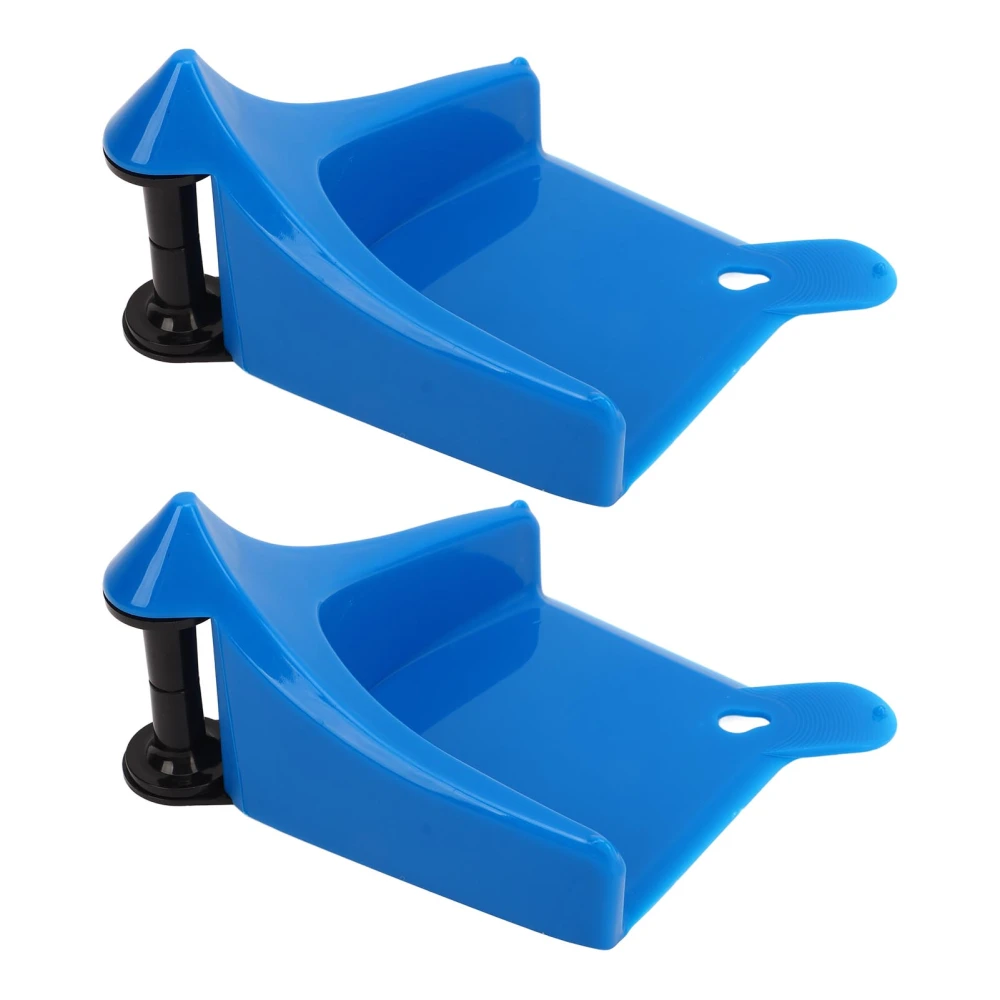 2pcs Car Hose Guides Water Pipe Anti Pinch Detail Tools Tire Insert Wedge For Car Washing Blue