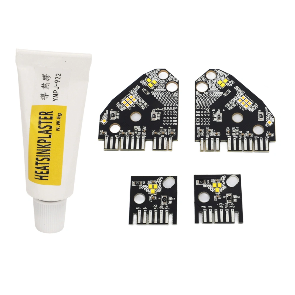 CSL Yellow DRL LED Modules Board Set for X5 G05 X6 G06 F95 F96 Pre‑LCI Laserlight 2019 to 2023 International Spec.