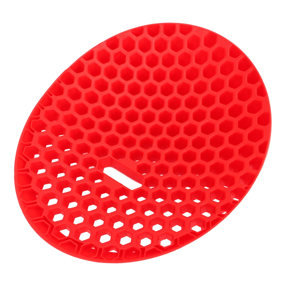 Car Wash Bucket Insert Red Effective Multifunctional Rugged Car Wash Washboard Insert for Sediment Separation