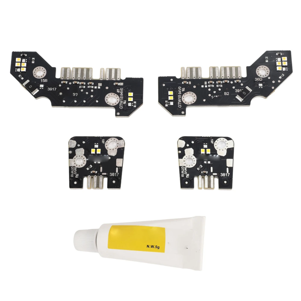 CSL Yellow DRL LED Modules Board Set Fit For 3 Series G20 Pre‑LCI Adaptive LED Headlight 2019 to 2022