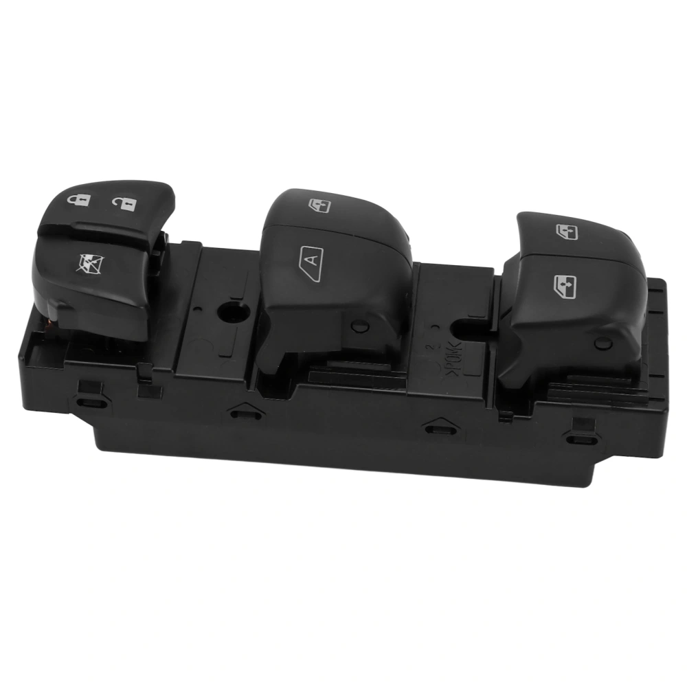Car Power Window Switch 25401‑1KA0A Driver Side Electric Window Switch For Tiida Altima Sylphy X‑Trail Qashqai