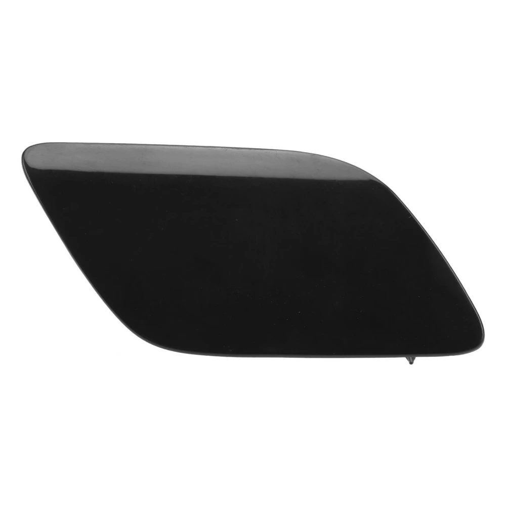 Headlight Washer Cover Black Front Bumper Headlight Washer Cover Spray Nozzle Cap for Q7 2010 to 2015 Right 4L0955276G