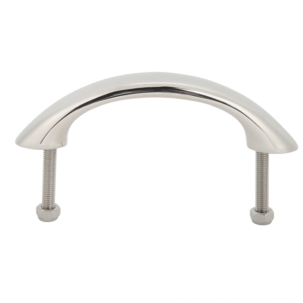 170mm Boat Grip Handle 316 Stainless Steel Mirror Polished Rustproof for Yacht RV Bus Truck