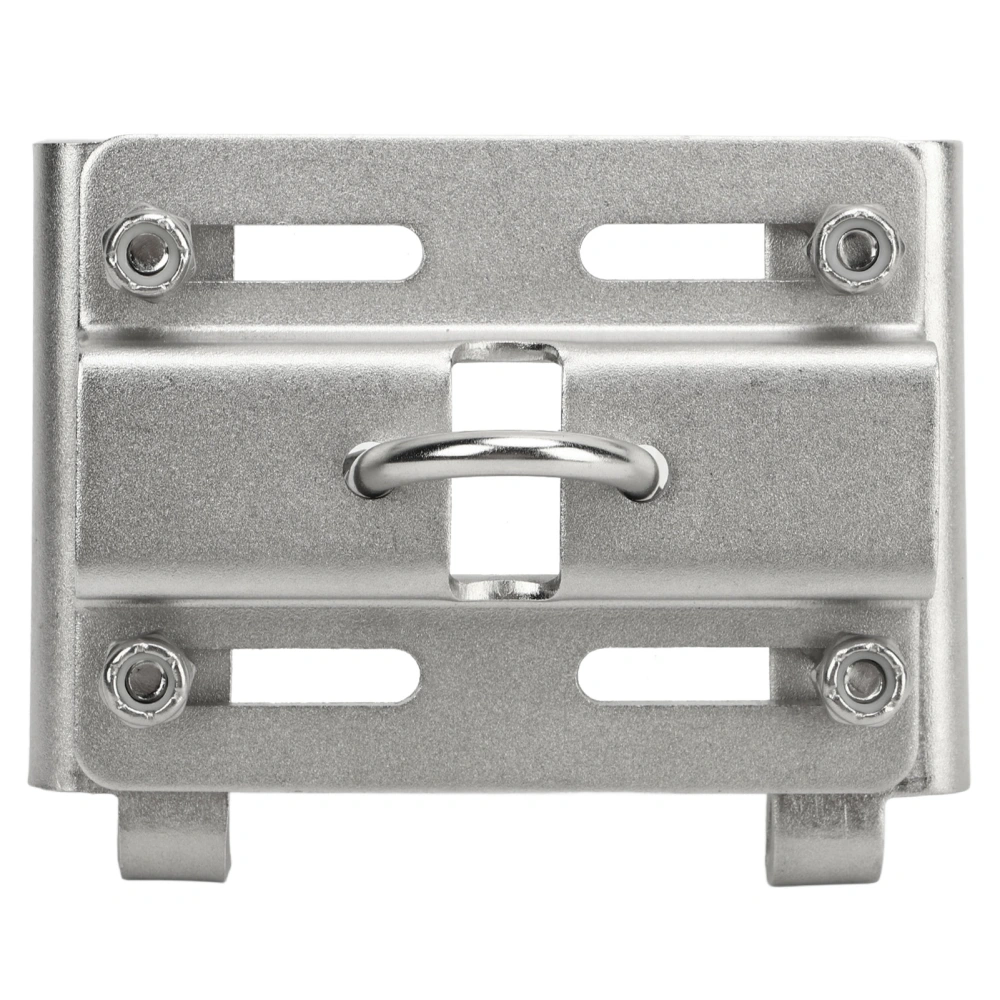 Rail Mount Anchor Bracket Stainless Steel Vertical Stanchion Rail Mount Anchor Bracket Holder for Yachts 1‑1/4 Inch Circular Tube Guide Rail