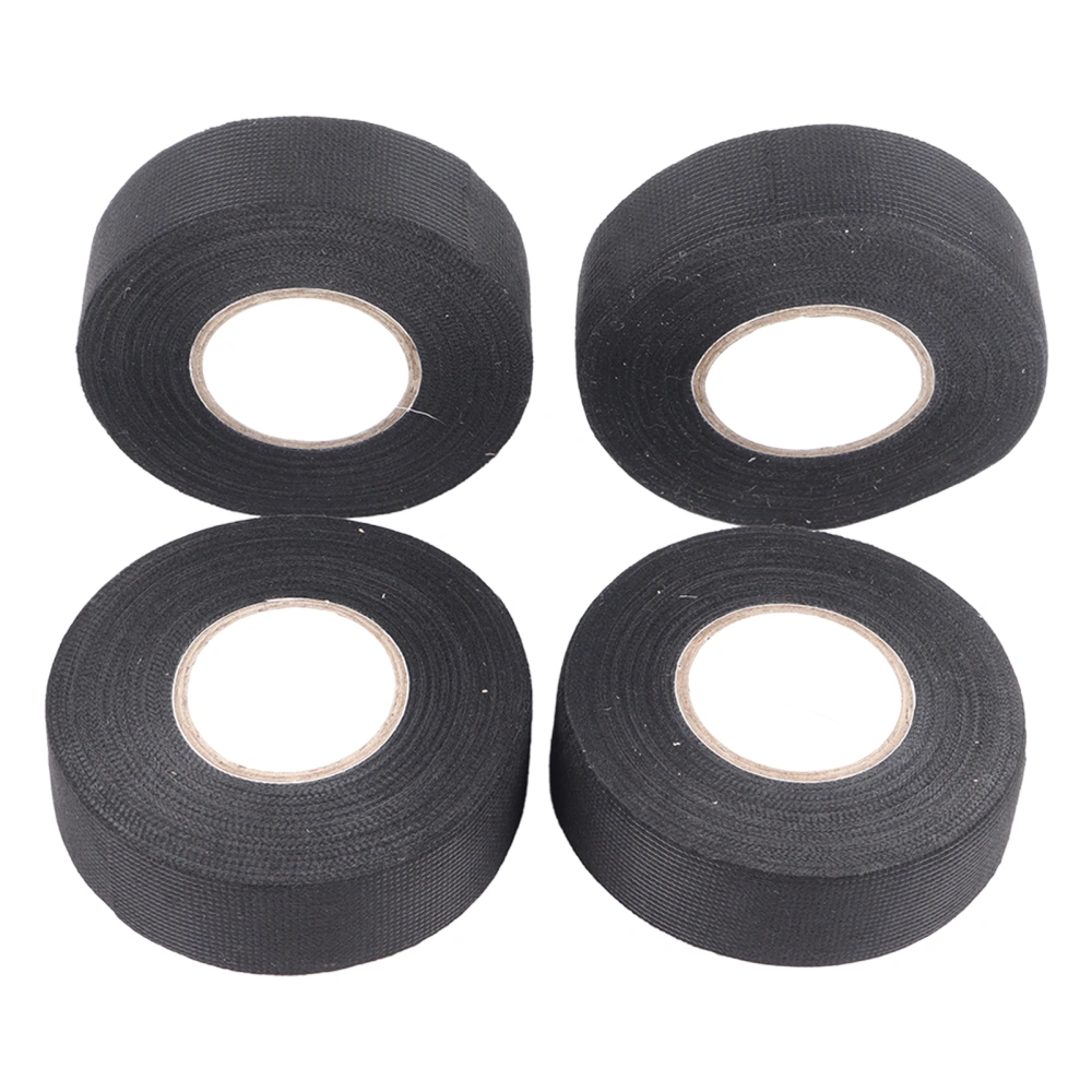 4 Pcs Car Wiring Loom Tape Automotive Wiring Harness Cloth High Temp Electric Insulation Adhesive Tape for Car