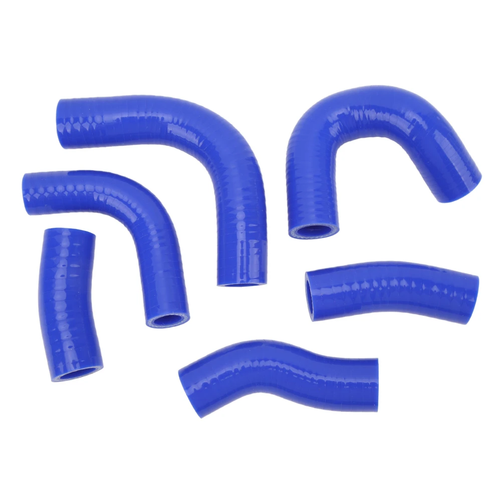 Radiator Coolant Hose Silicone Heat Resistant Leakage Proof Radiator Coolant Hose Kit for Magna VF1100C VF1000C V65 Blue