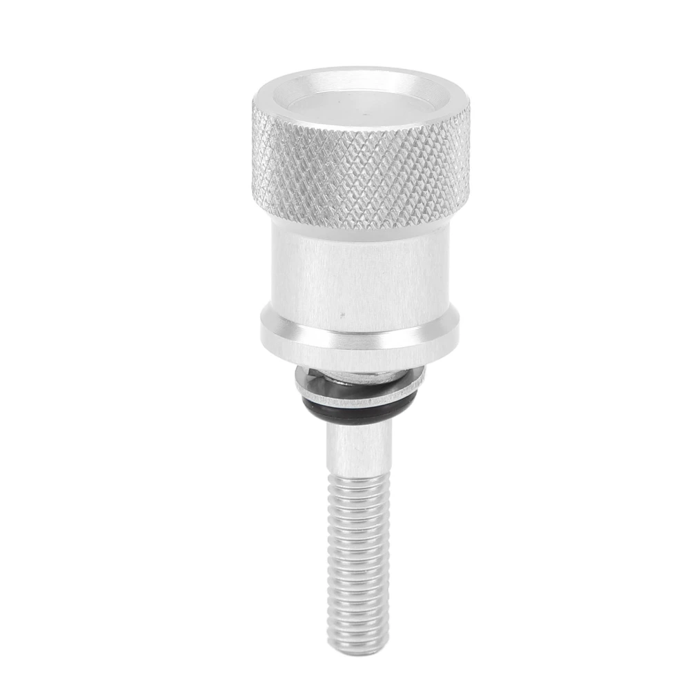 Motorcycle Rear Seat Bolt Secure Aluminum Alloy High Strength Quick Release Seat Screw for R Nine T Silver