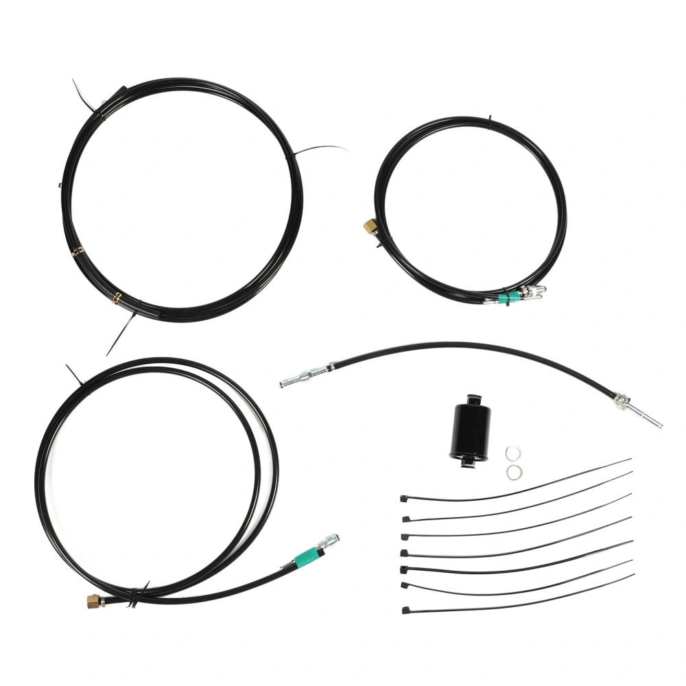 Automotive Fuel Line Kit Nylon Flexible Easy to Bend NFR0013 Replacement for Chevy Gas Trucks