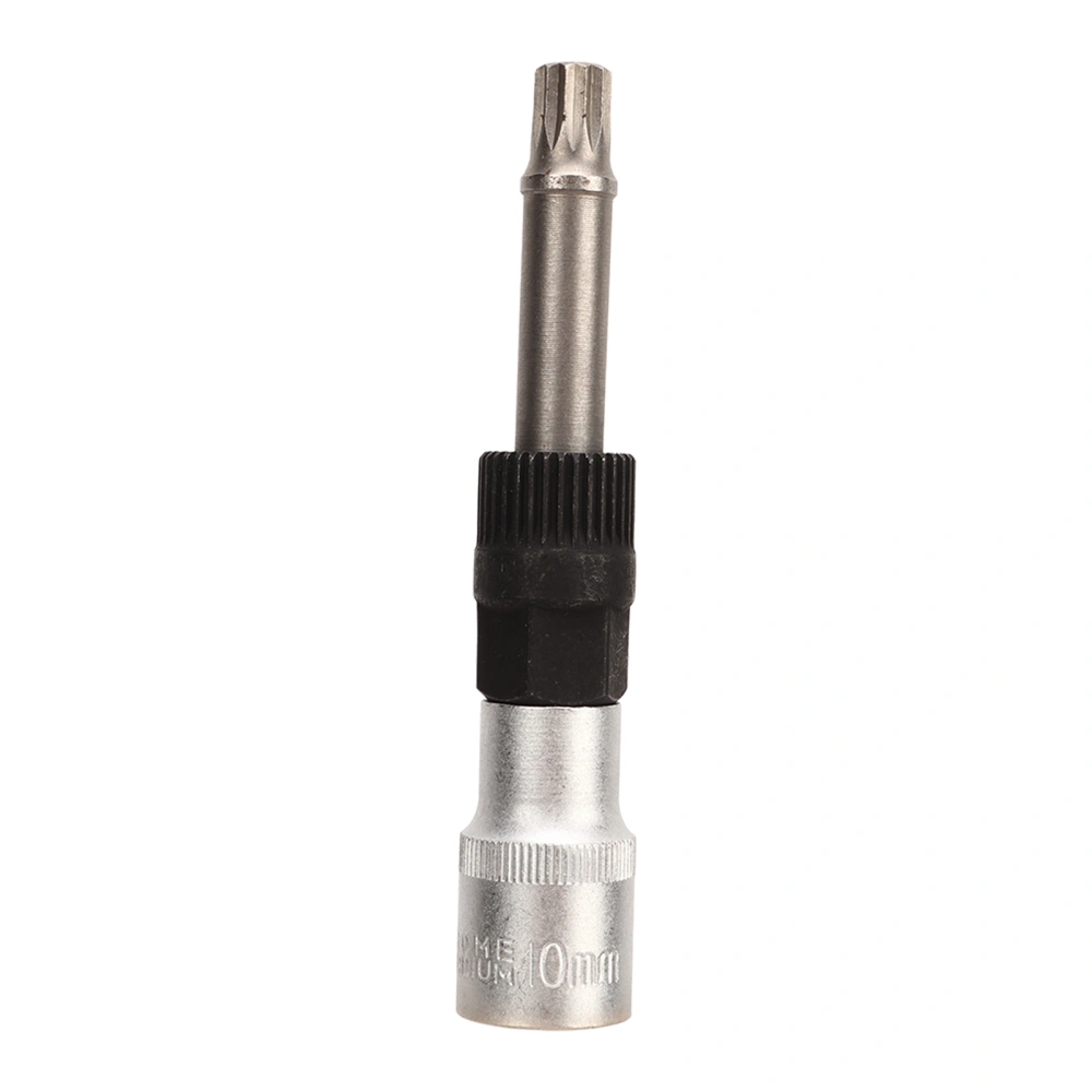 Alternator Wrench Alternator Pulley Socket Drill Bit 1/2 in Drive Generator Pulley Removal Wrench for Opel