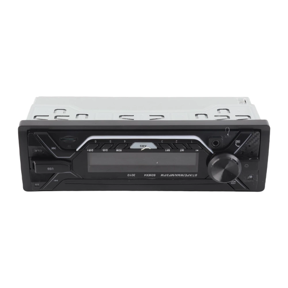 Car Bluetooth Player Single Din 12V/24V MP3 Player FM Radio Receiver with Adjustable Backlight