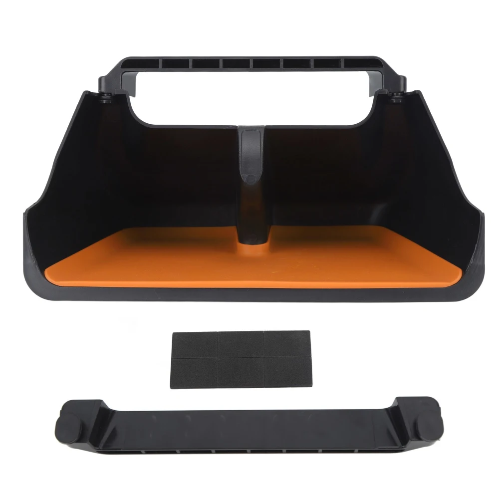 Under Screen Storage Box Center Console Organizer Tray Replacement for Tesla Model Y Model 3 Orange