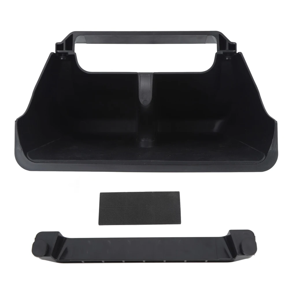 Under Screen Storage Box Center Console Organizer Tray Replacement for Tesla Model Y Model 3 Black